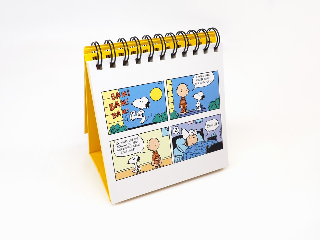 Weitere Ansicht: Peanuts. Freunde machen das Leben bunter (Tischaufsteller) | Charles M. Schulz