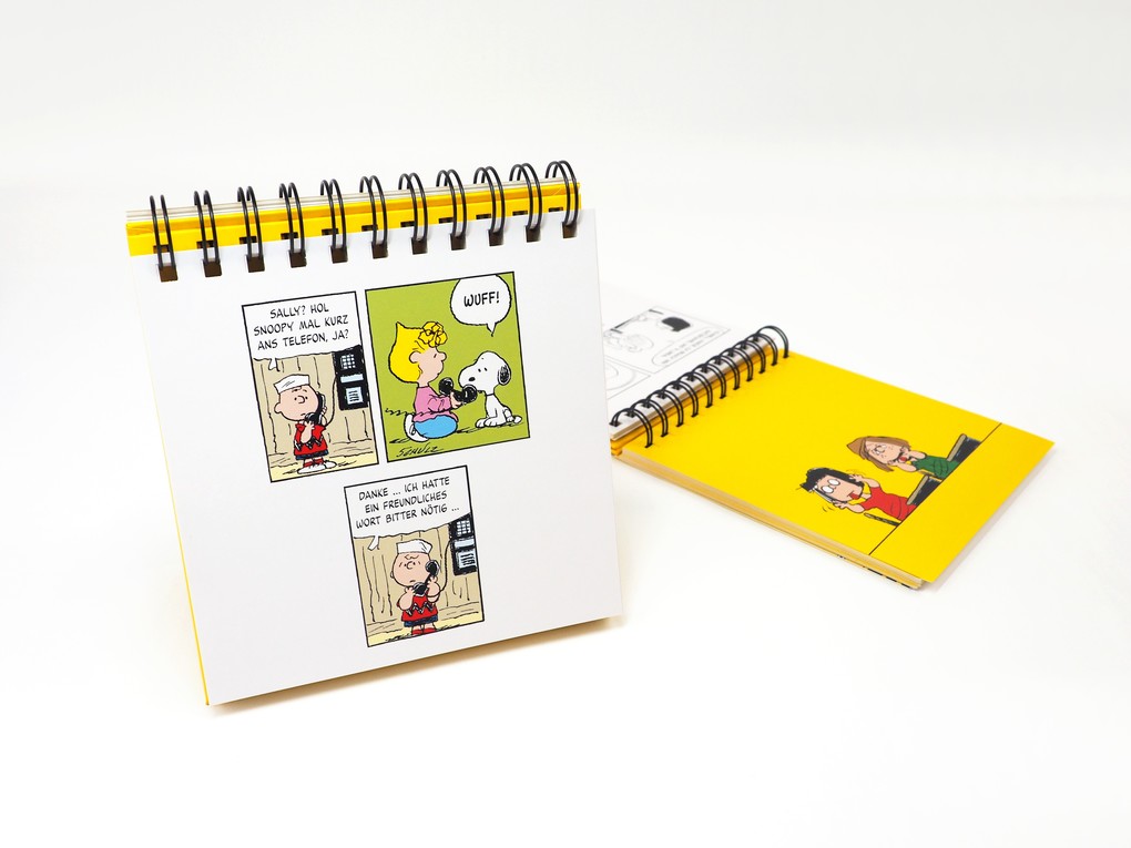 Weitere Ansicht: Peanuts. Freunde machen das Leben bunter (Tischaufsteller) | Charles M. Schulz