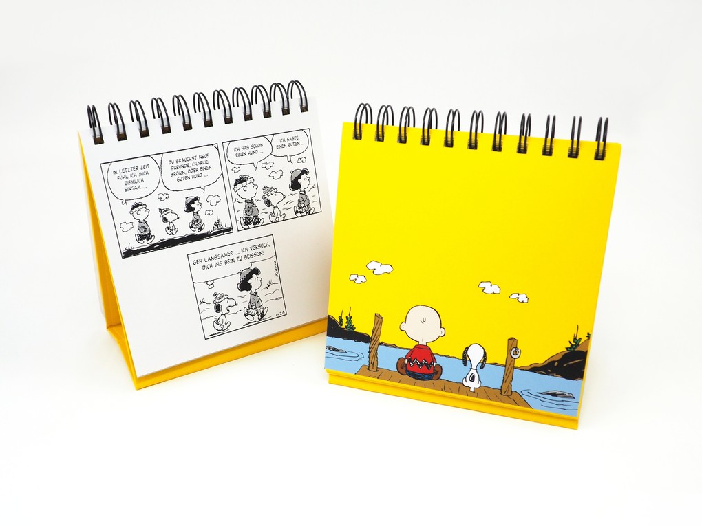 Weitere Ansicht: Peanuts. Freunde machen das Leben bunter (Tischaufsteller) | Charles M. Schulz