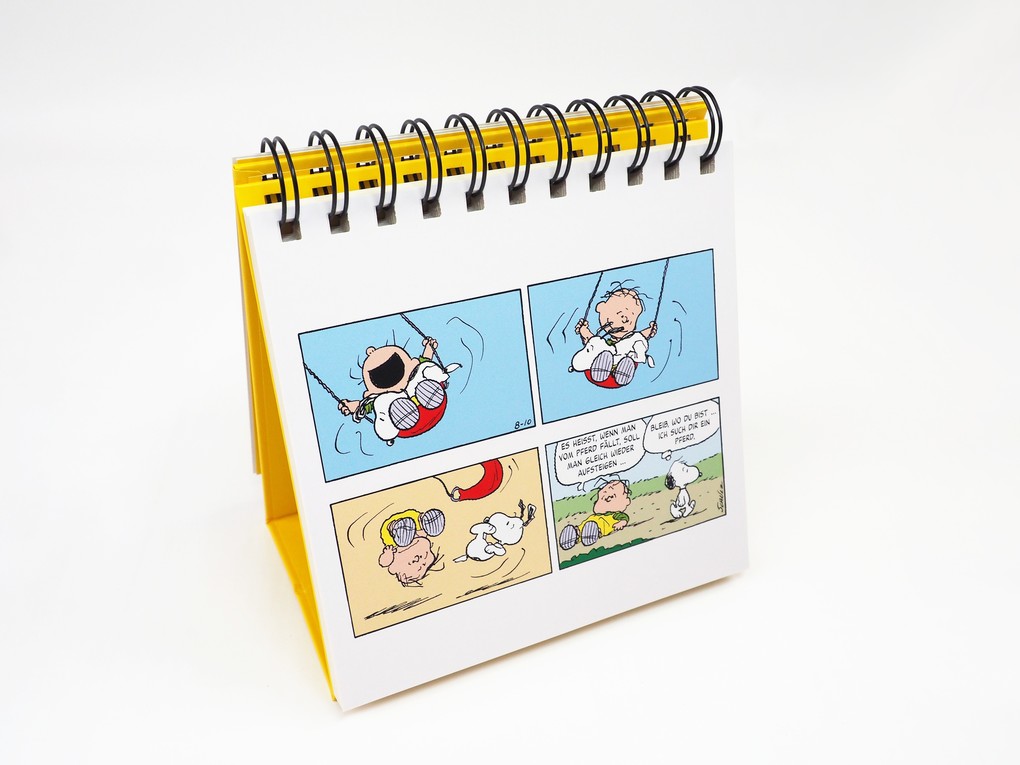 Weitere Ansicht: Peanuts. Freunde machen das Leben bunter (Tischaufsteller) | Charles M. Schulz