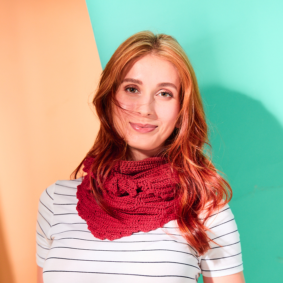 Weitere Ansicht: Luftig leichte Mini-Tücher häkeln | Veronika Hug