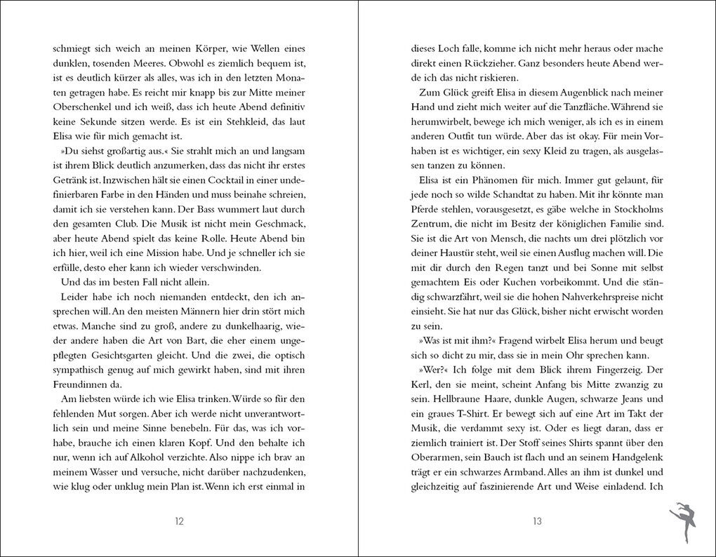 Weitere Ansicht: A Dancer's Kiss (Broken Artists, Band 2). | Rebekka Weiler
