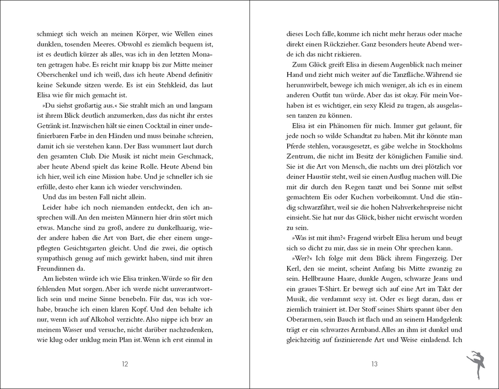 Weitere Ansicht: A Dancer's Kiss (Broken Artists, Band 2). | Rebekka Weiler