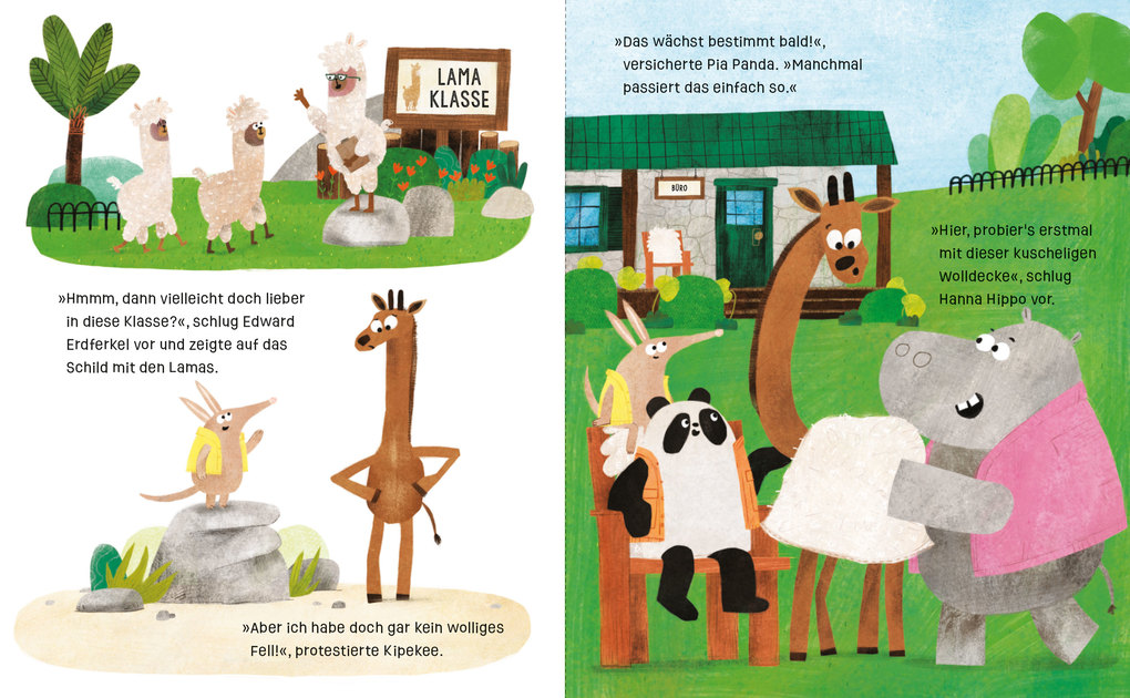 Weitere Ansicht: Die Giraffe ohne Flecken | Peter Millet