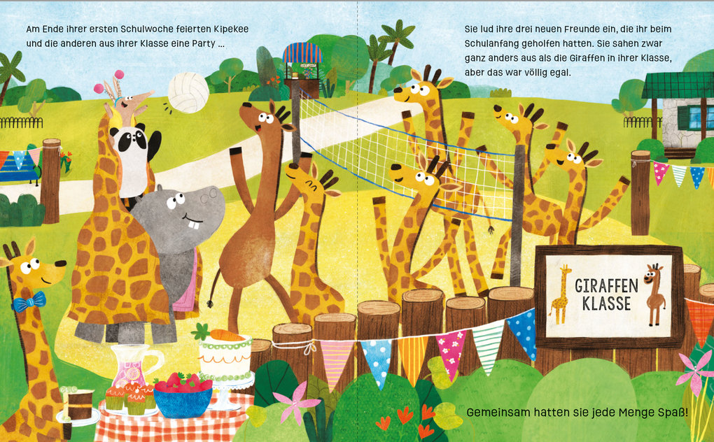 Weitere Ansicht: Die Giraffe ohne Flecken | Peter Millet