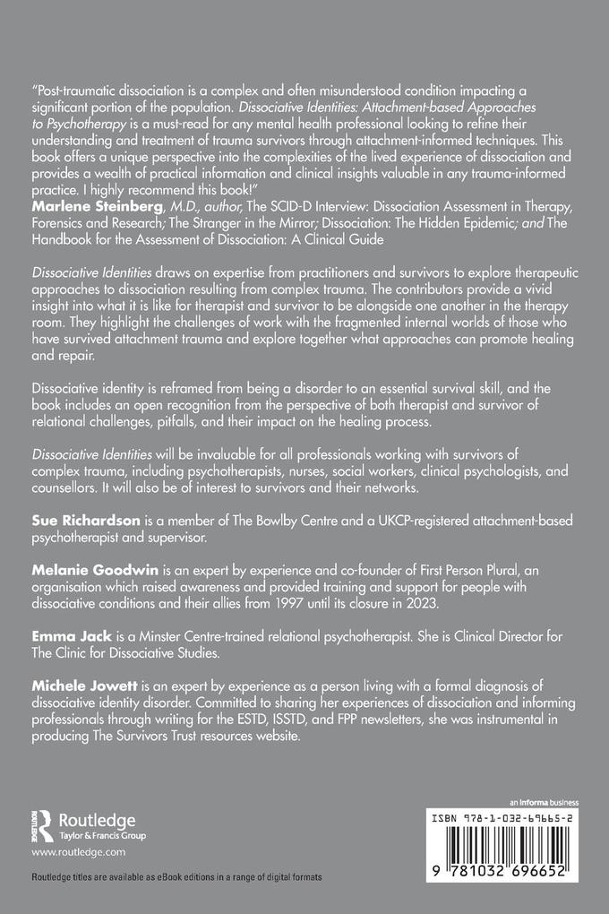 Weitere Ansicht: Dissociative Identities