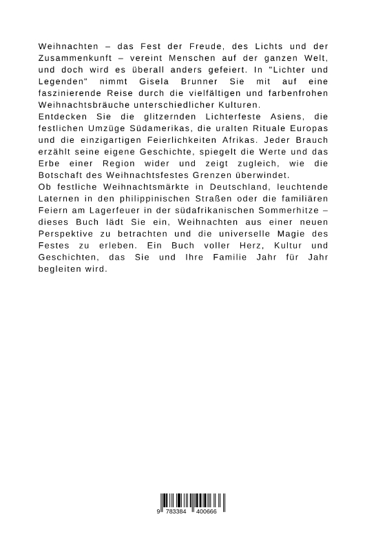 Weitere Ansicht: Lichter und Legenden: Weihnachtstraditionen in aller Welt | Gisela Brunner