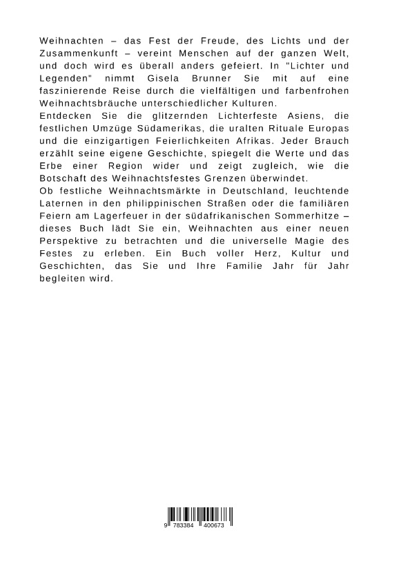 Weitere Ansicht: Lichter und Legenden: Weihnachtstraditionen in aller Welt | Gisela Brunner