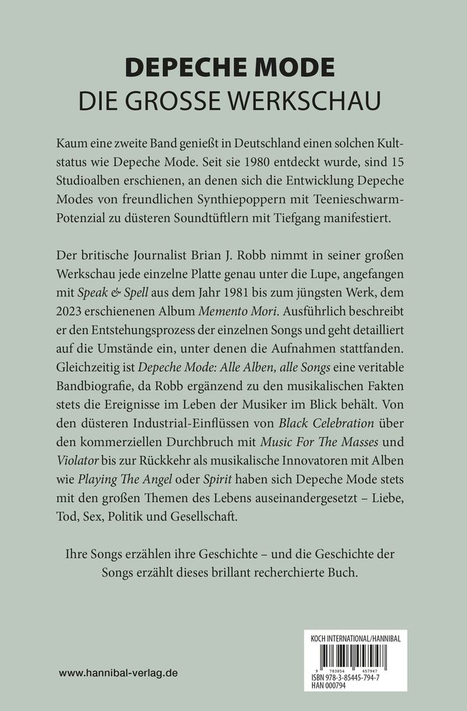 Weitere Ansicht: Depeche Mode | Brian J. Robb