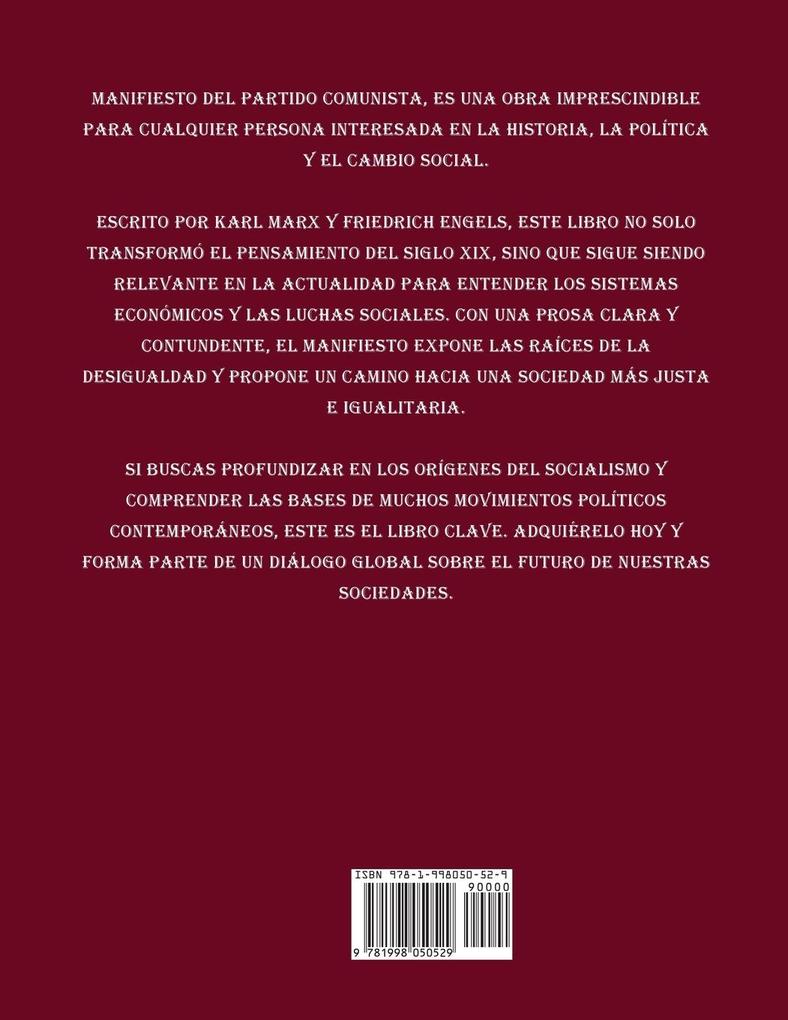 Weitere Ansicht: Manifiesto del Partido Comunista | Karl Marx, Friedrich Engels