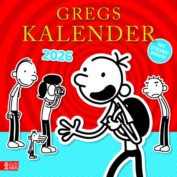 Produktbild: Gregs Kalender 2026 | Jeff Kinney