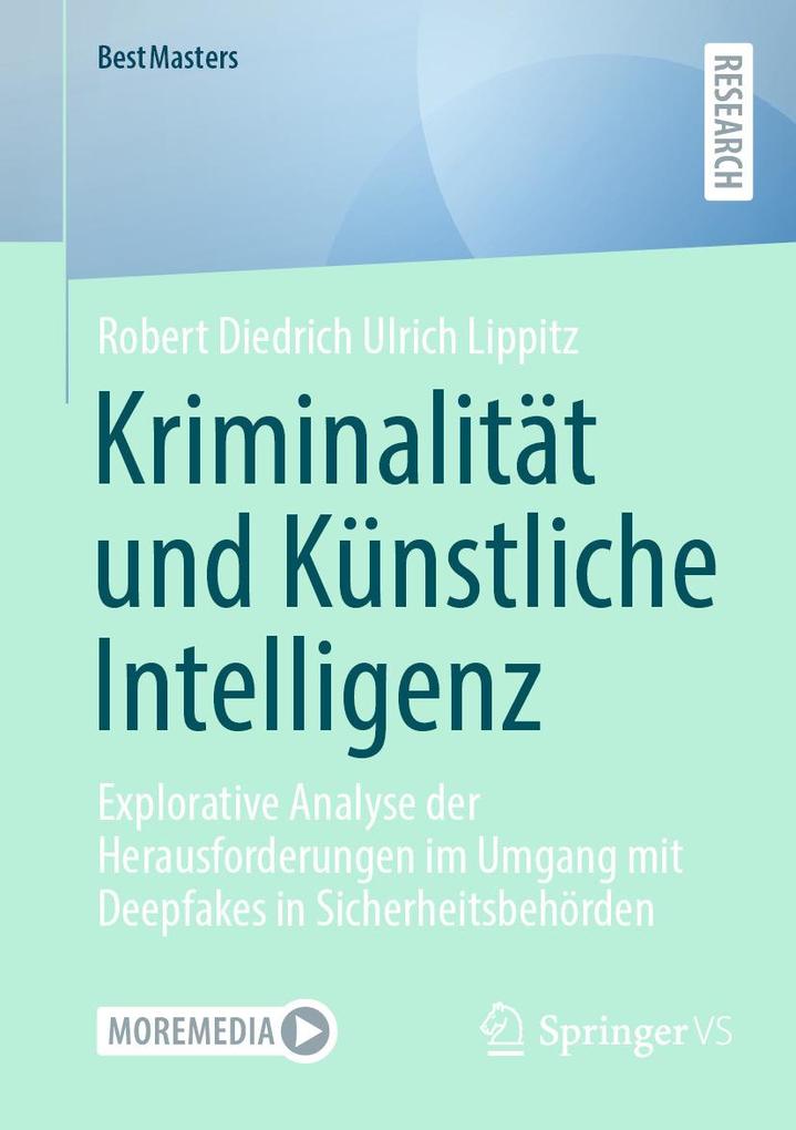 Produktbild: Kriminalität und Künstliche Intelligenz | Robert Diedrich Ulrich Lippitz