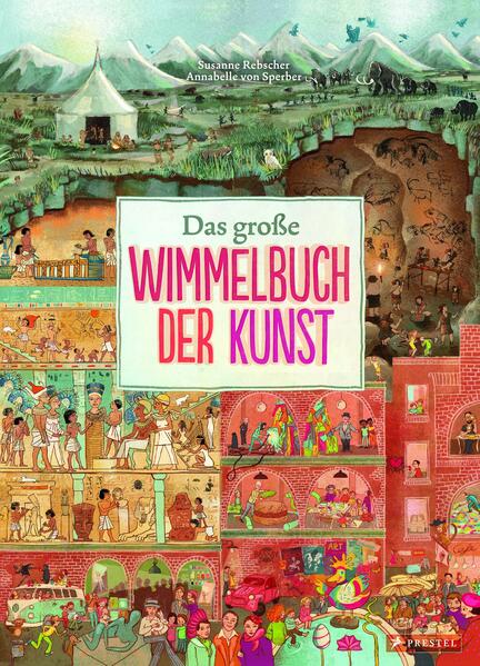 Produktbild: Das große Wimmelbuch der Kunst | Susanne Rebscher