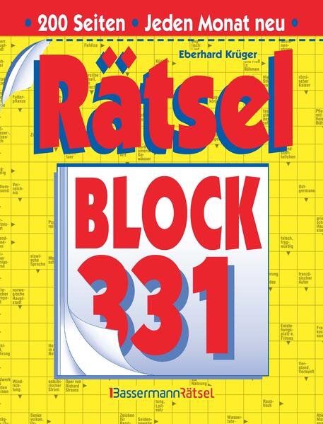 Produktbild: Rätselblock 331 (5 Exemplare à 2,99 EUR) | Eberhard Krüger