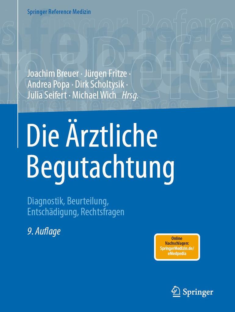 Produktbild: Die Ärztliche Begutachtung