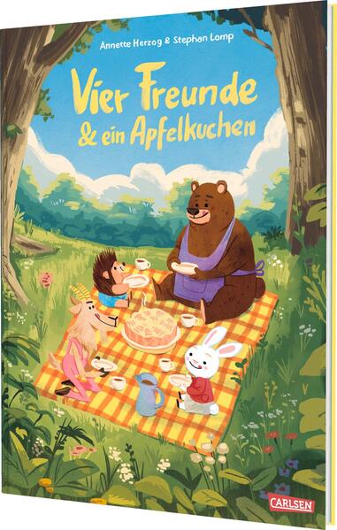 Produktbild: Vier Freunde und ein Apfelkuchen | Annette Herzog