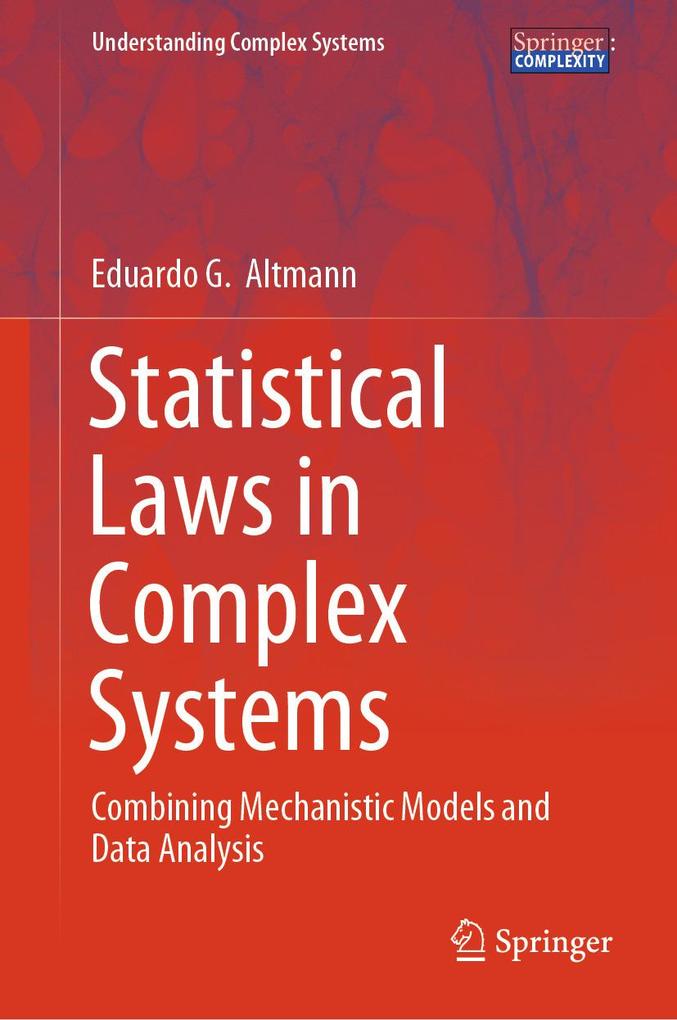 Produktbild: Statistical Laws in Complex Systems | Eduardo G. Altmann