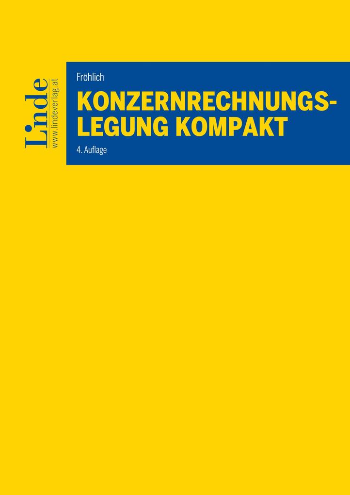 Produktbild: Konzernrechnungslegung kompakt | Christoph Fröhlich