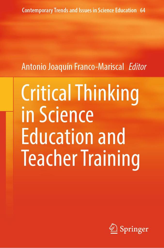 Produktbild: Critical Thinking in Science Education and Teacher Training