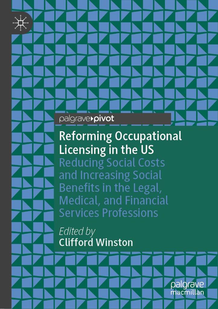 Produktbild: Reforming Occupational Licensing in the US