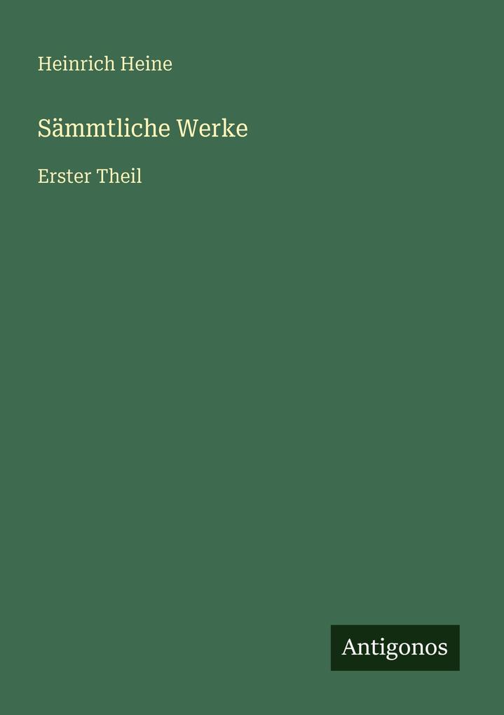 Produktbild: Sämmtliche Werke | Heinrich Heine