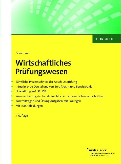 Produktbild: Wirtschaftliches Prüfungswesen | Mathias Graumann