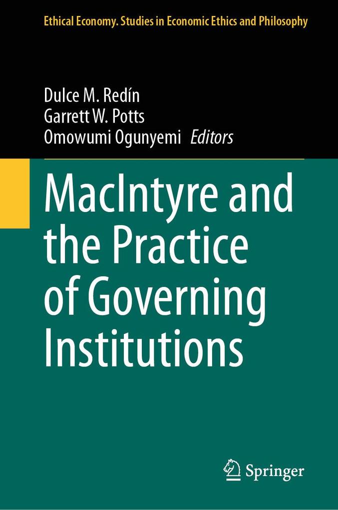 Produktbild: MacIntyre and the Practice of Governing Institutions