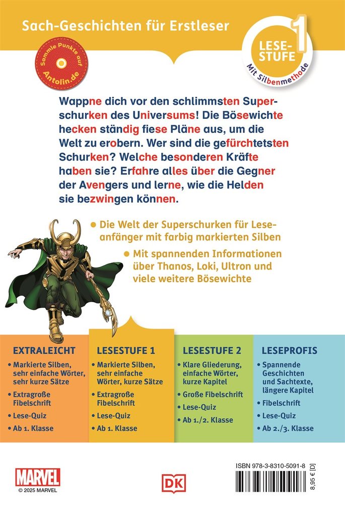 Weitere Ansicht: SUPERLESER! Marvel Superschurken | Cefn Ridout
