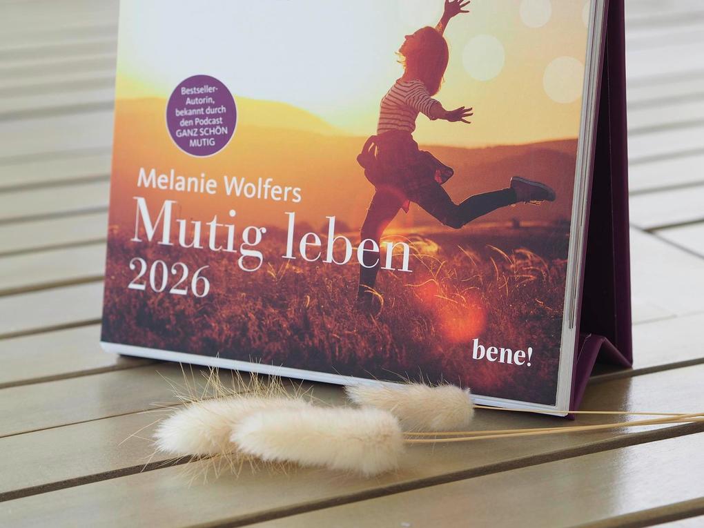 Weitere Ansicht: Wochenkalender 2026: Mutig leben | Melanie Wolfers