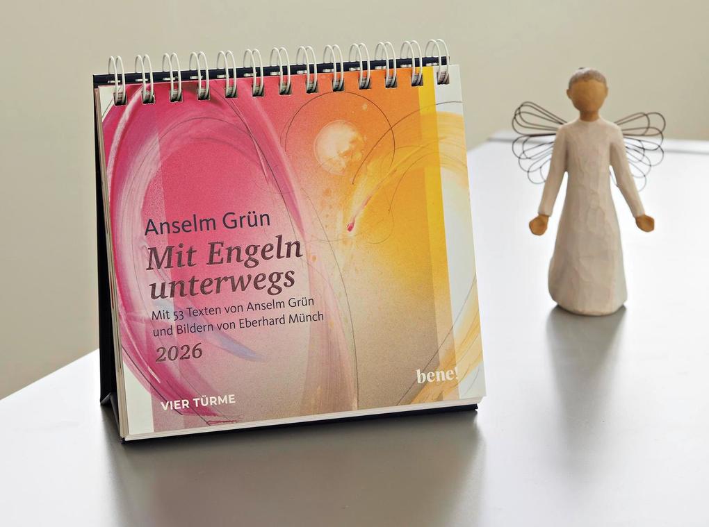 Weitere Ansicht: Wochenkalender 2026: Mit Engeln unterwegs | Anselm Grün
