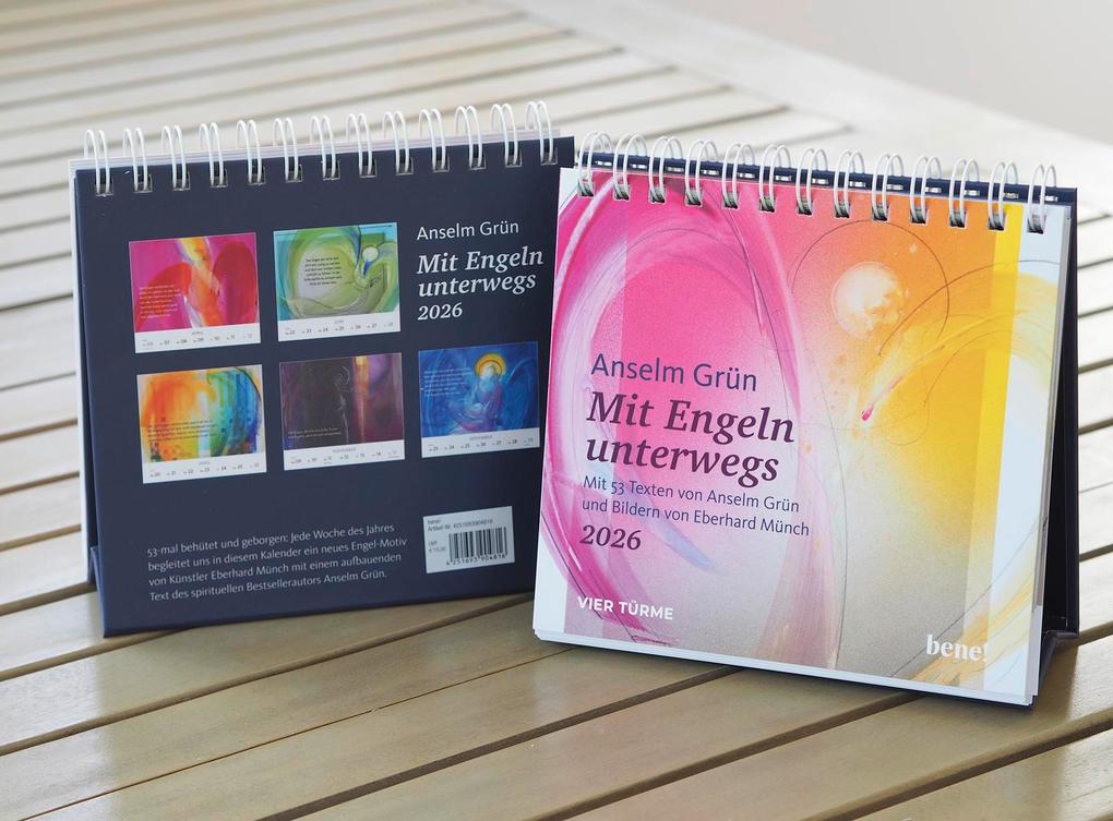 Weitere Ansicht: Wochenkalender 2026: Mit Engeln unterwegs | Anselm Grün