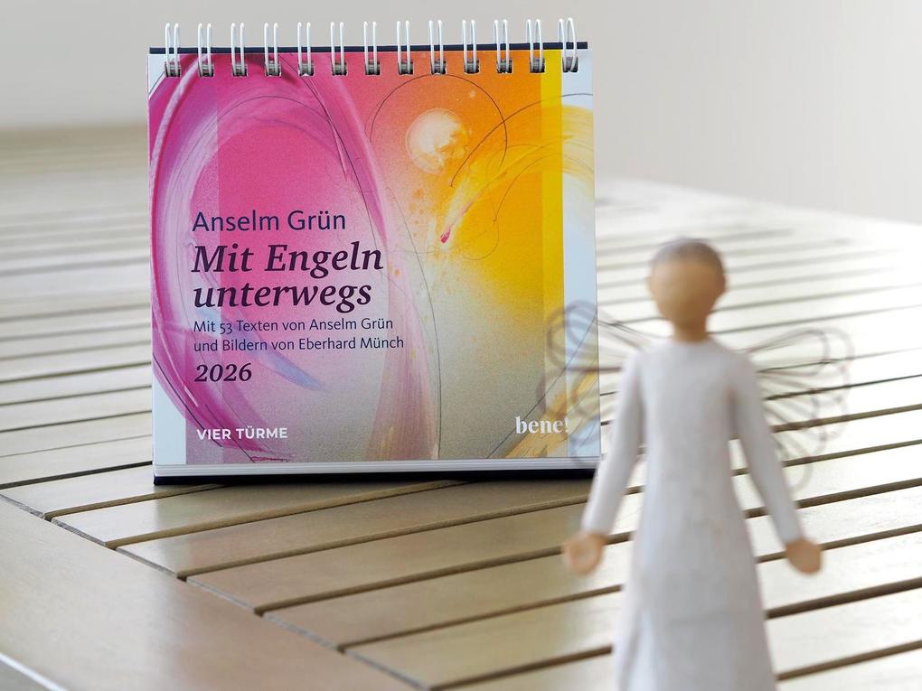 Weitere Ansicht: Wochenkalender 2026: Mit Engeln unterwegs | Anselm Grün