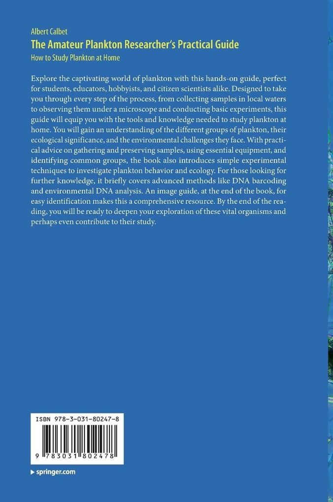 Weitere Ansicht: The Amateur Plankton Researcher's Practical Guide | Albert Calbet