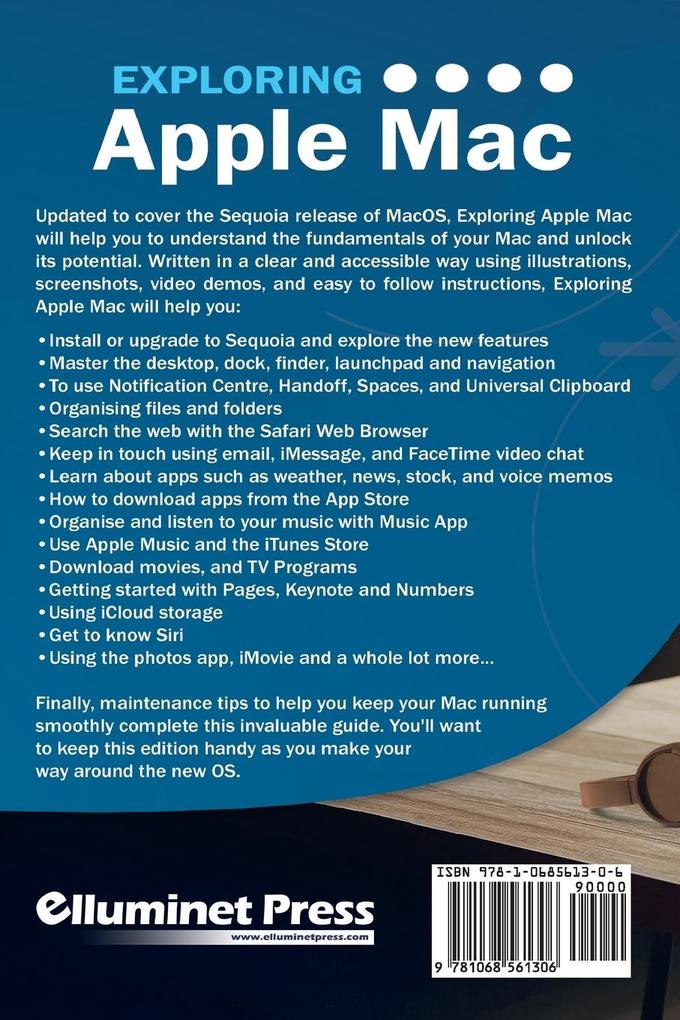 Weitere Ansicht: Exploring Apple Mac - Sequoia Edition | Kevin Wilson