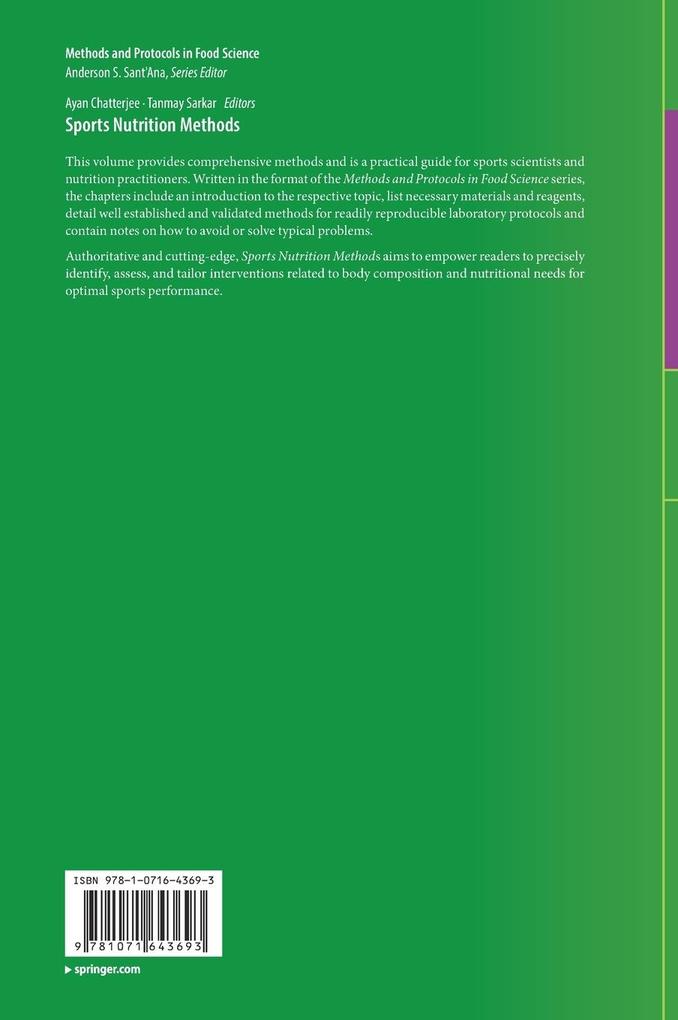 Weitere Ansicht: Sports Nutrition Methods