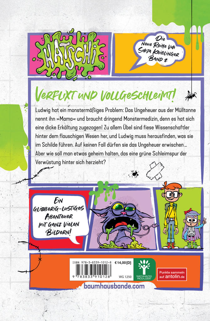 Weitere Ansicht: Ungeheuer schleimig (Band 2) | Sonja Kaiblinger