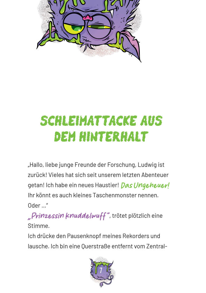 Weitere Ansicht: Ungeheuer schleimig (Band 2) | Sonja Kaiblinger
