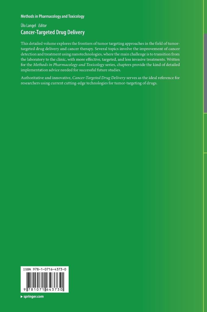 Weitere Ansicht: Cancer-Targeted Drug Delivery