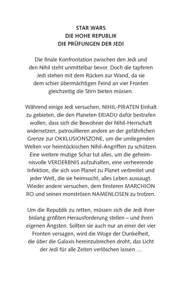 Weitere Ansicht: Star Wars Jugendroman: Die Hohe Republik - Ein mutiges Versprechen | Justina Ireland