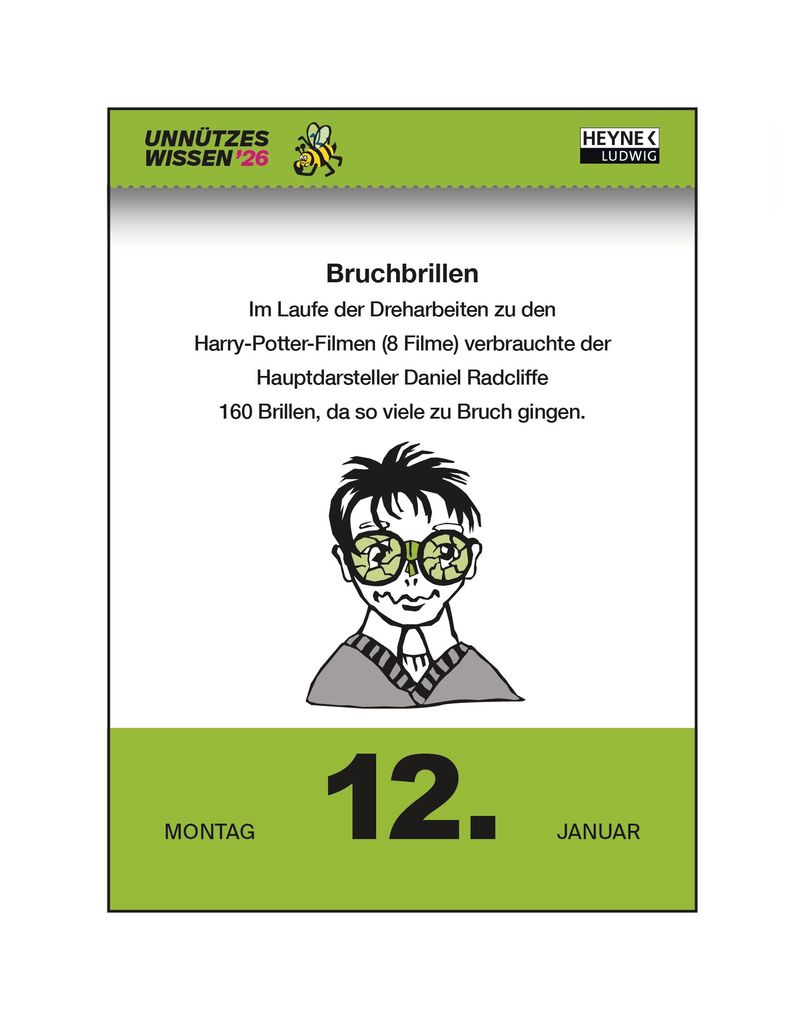 Weitere Ansicht: Unnützes Wissen 2026 | Christian Wolf