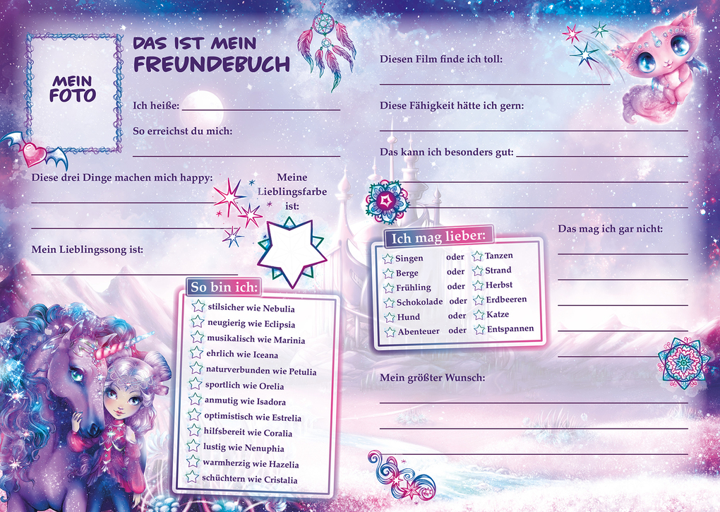 Weitere Ansicht: Nebulous Stars: Meine Freunde | Panini