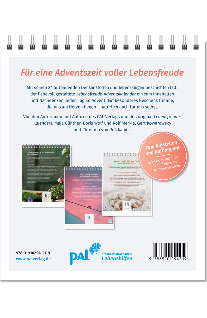 Weitere Ansicht: Der Lebensfreude-Adventskalender 2025