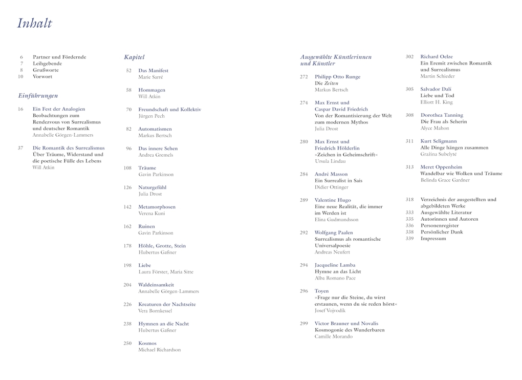 Weitere Ansicht: Rendezvous der Träume. Surrealismus und deutsche Romantik