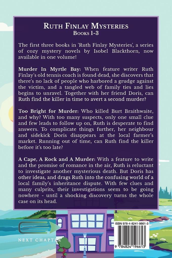 Weitere Ansicht: Ruth Finlay Mysteries - Books 1-3 | Isobel Blackthorn