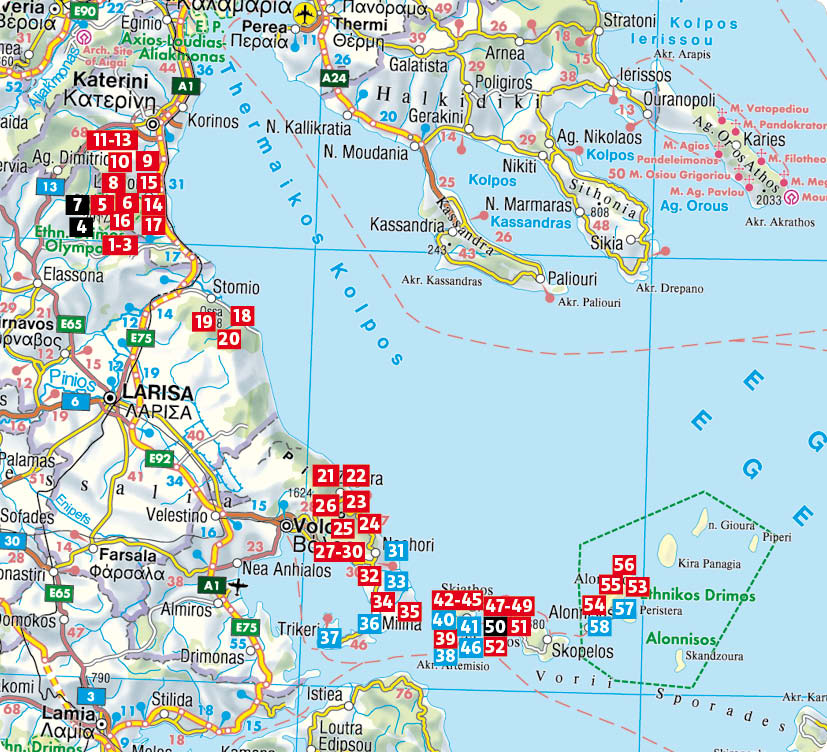 Weitere Ansicht: Griechenland: Olymp - Pilion. Kissavos, Skiathos, Alonnisos | Markus Meier