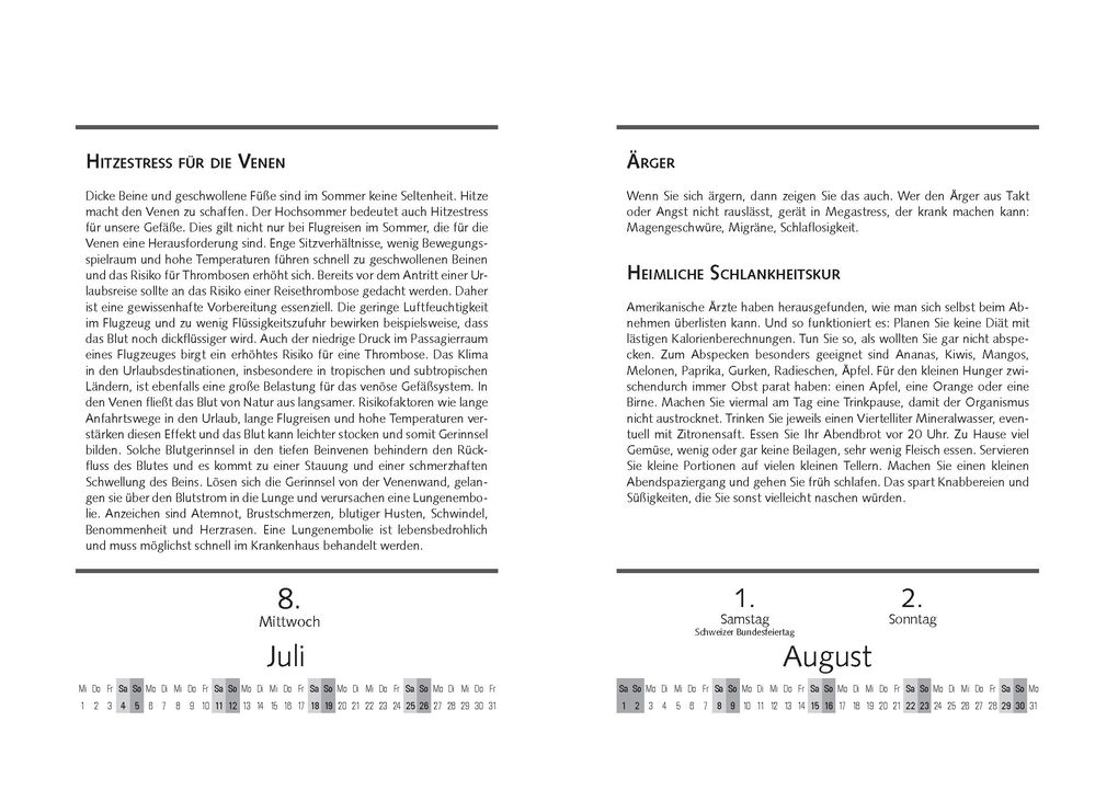 Weitere Ansicht: Prof. Bankhofers Gesundheitskalender 2026. Der beliebte Abreißkalender | Hademar Bankhofer