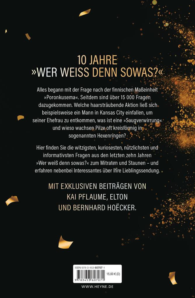 Weitere Ansicht: "Wer weiß denn sowas?" - Das große Jubiläumsbuch | Heyne Verlag
