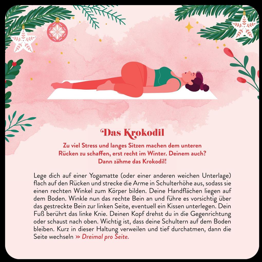 Weitere Ansicht: 24 x Yoga im Advent | Jutta Oster