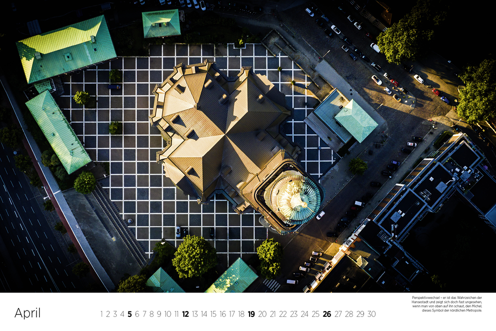 Weitere Ansicht: Hamburg - aus den Wolken 2026