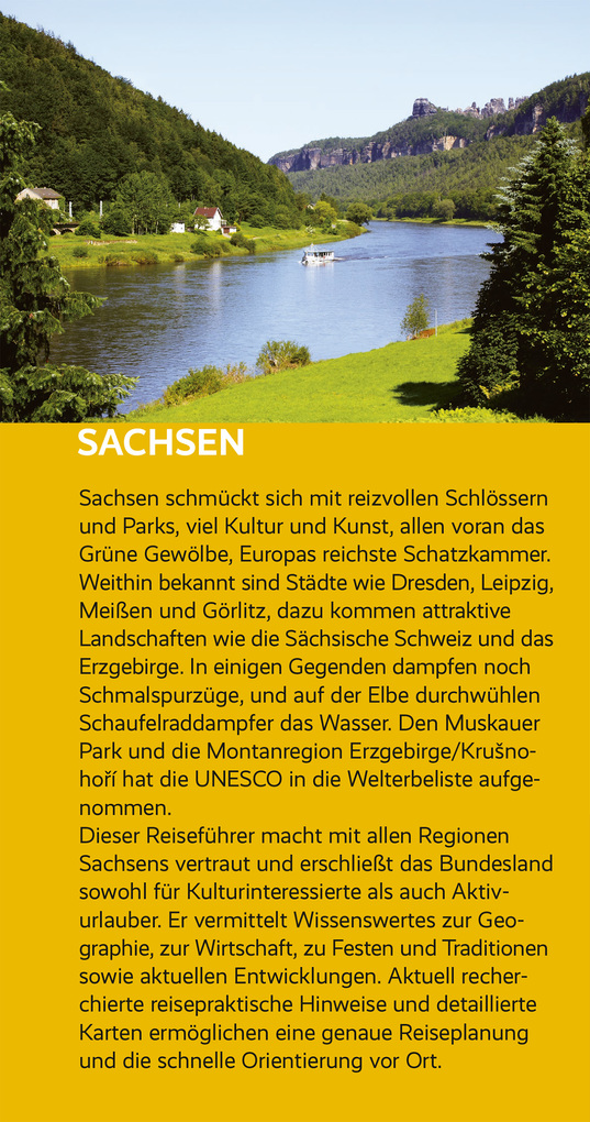 Weitere Ansicht: TRESCHER Reiseführer Sachsen | Bernd Wurlitzer, Kerstin Sucher